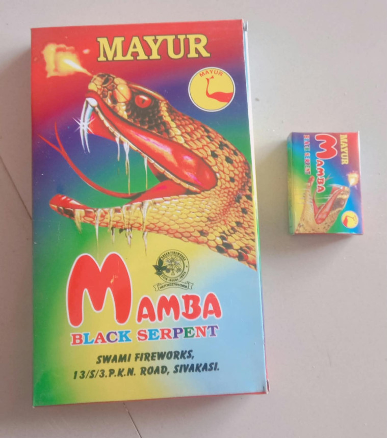 SNAKE SERPENT MAMBA(10pcs)