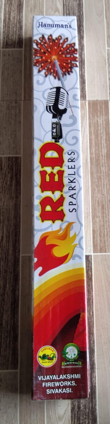30CM RED SPARKLERS