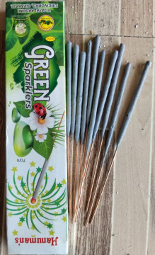 7CM GREEN SPARKLERS