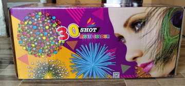 30 SHOT MULTI COLOUR SHOT